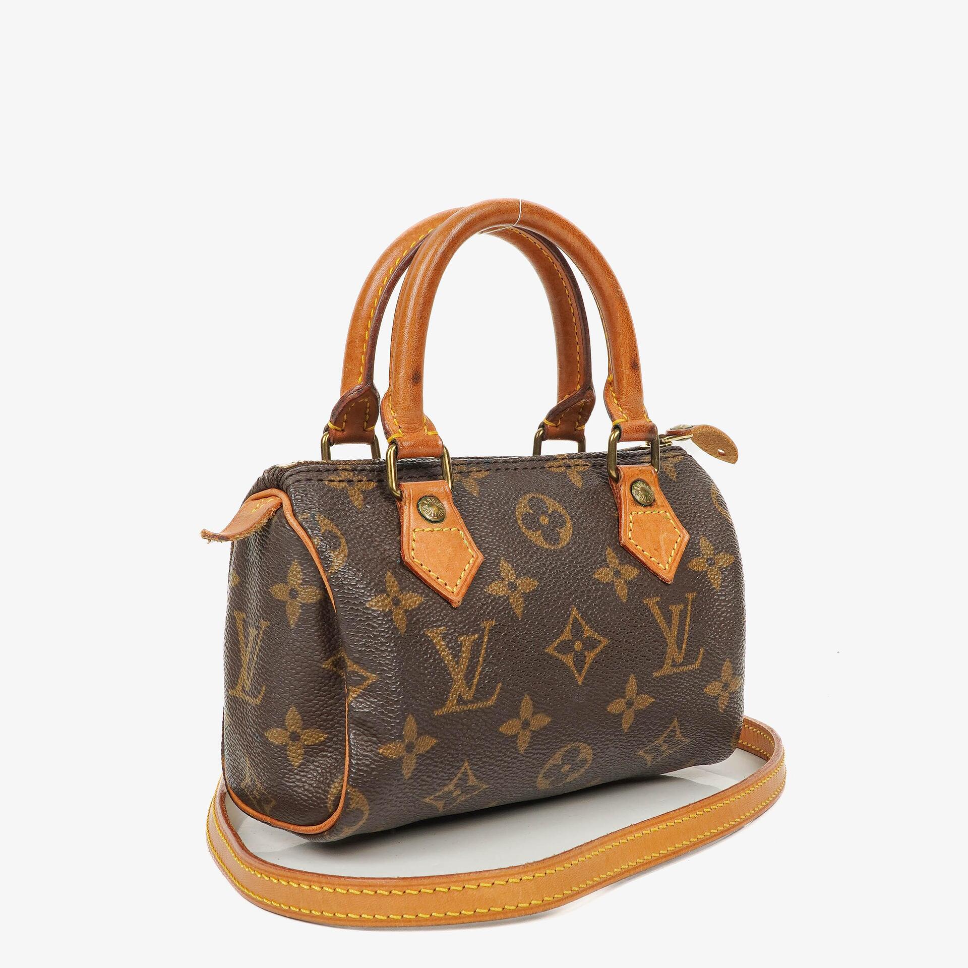 Louis Vuitton Nano Speedy Monogram Canvas Mini Tasche
