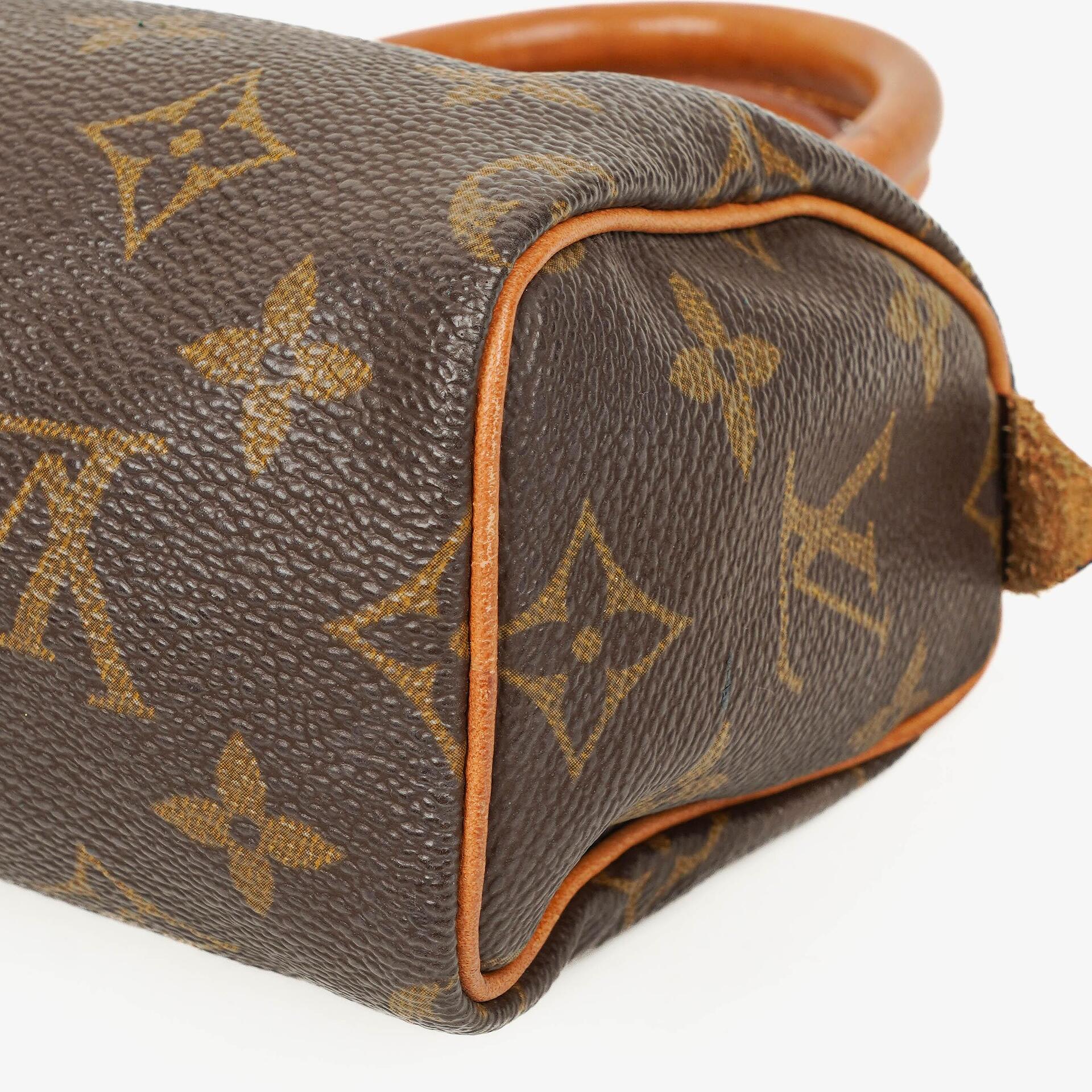 Louis Vuitton Nano Speedy Monogram Canvas Mini Tasche
