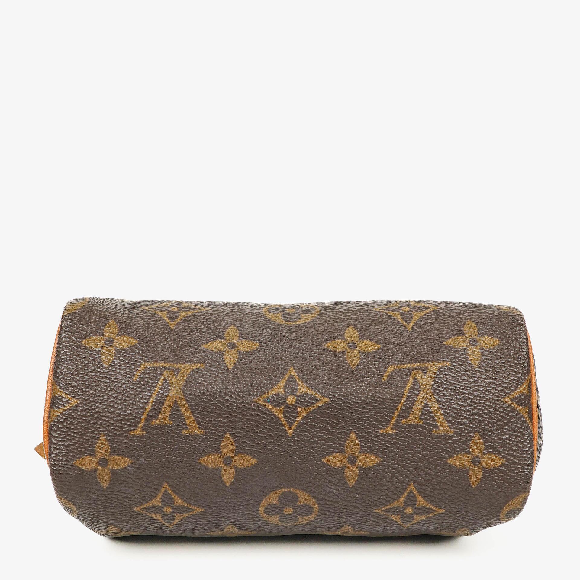 Louis Vuitton Nano Speedy Monogram Canvas Mini Tasche