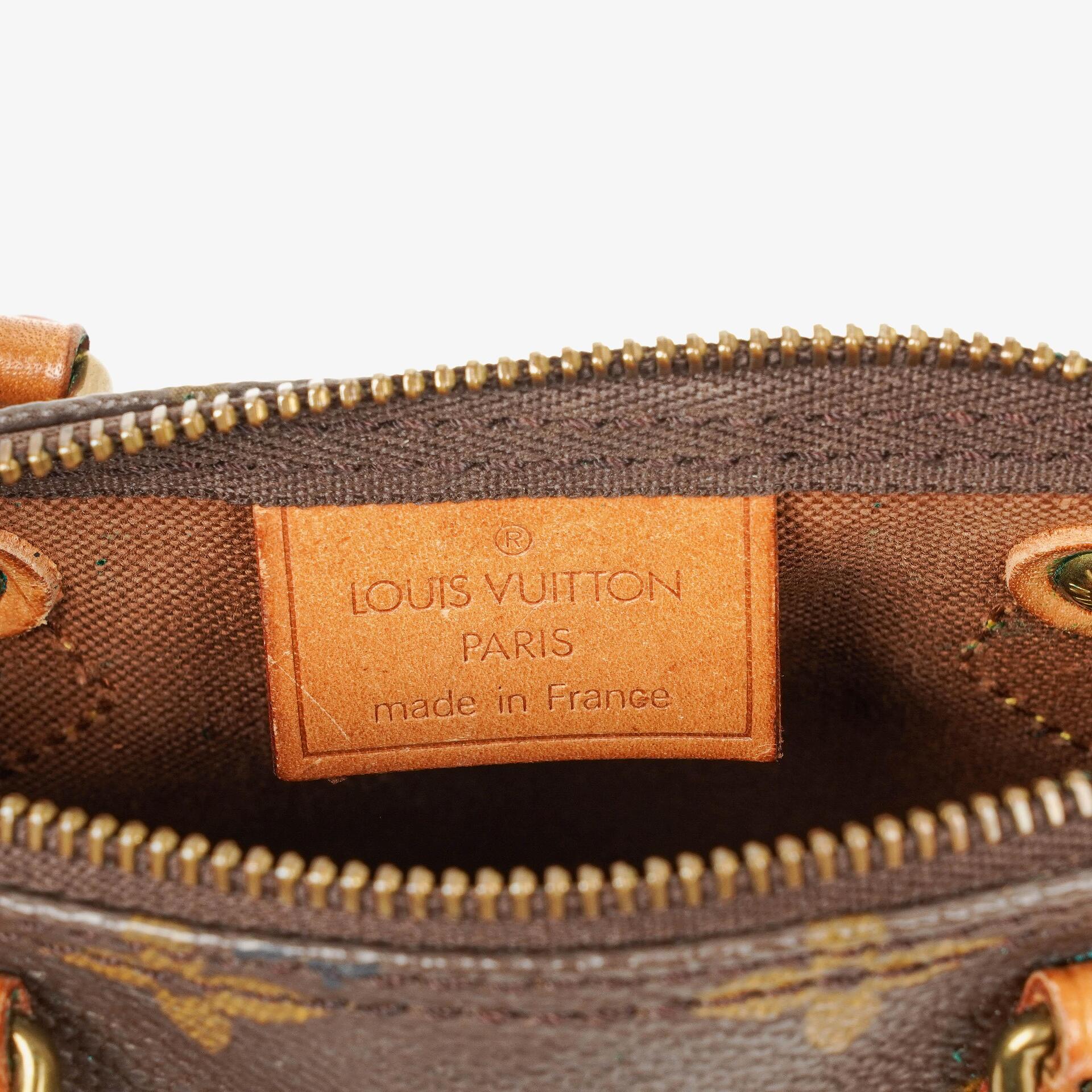 Louis Vuitton Nano Speedy Monogram Canvas Mini Tasche
