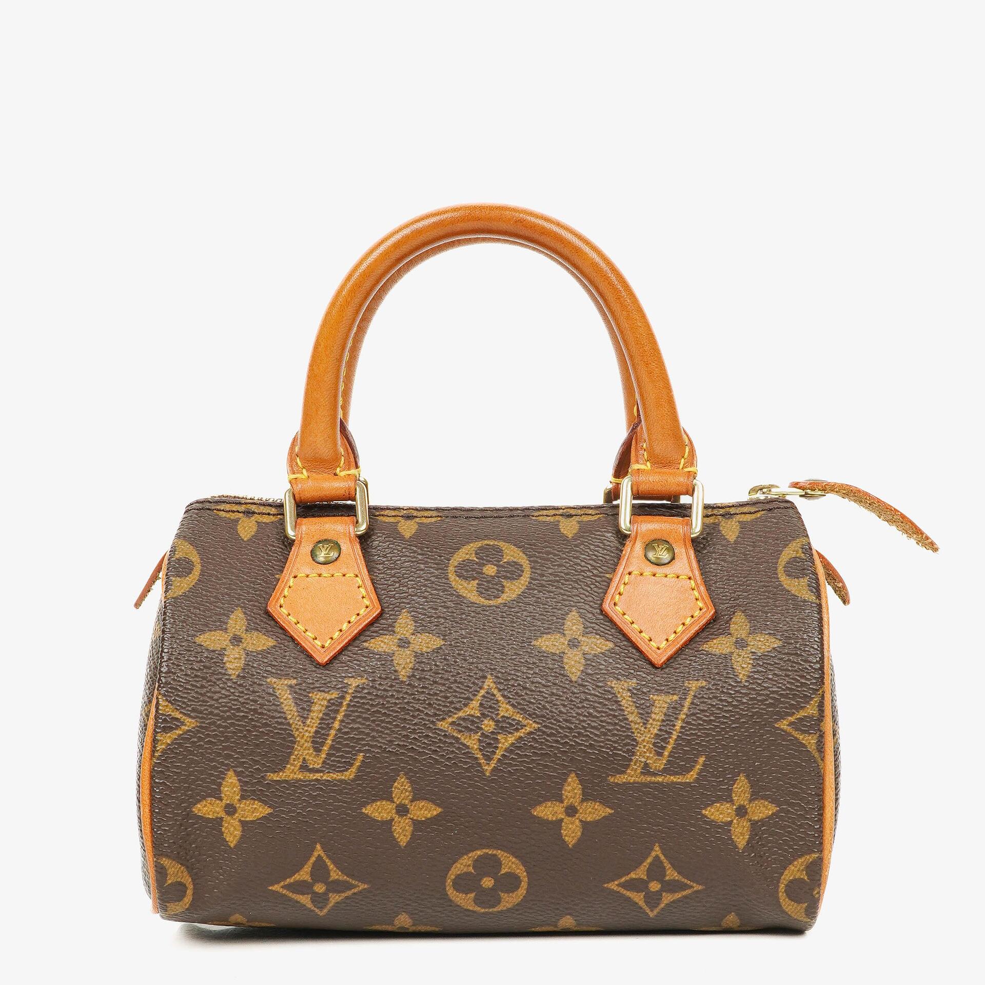 Louis Vuitton Nano Speedy Mini-Tasche aus Monogram Canvas