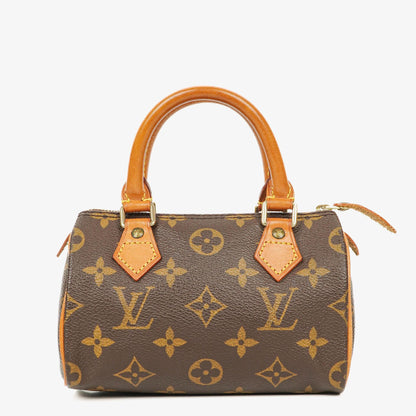 Louis Vuitton Nano Speedy Mini-Tasche aus Monogram Canvas