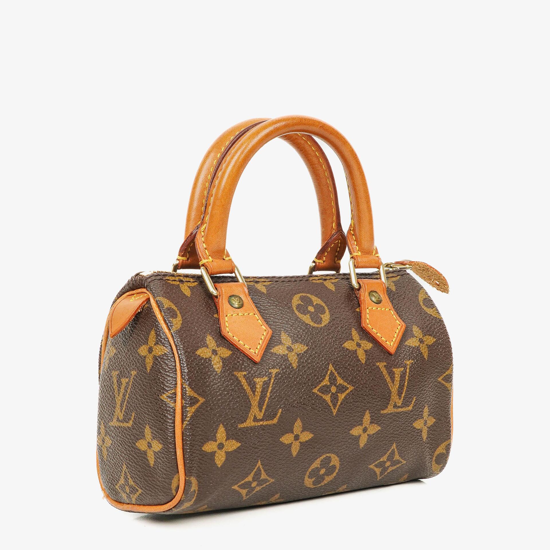 Louis Vuitton Nano Speedy Mini-Tasche aus Monogram Canvas