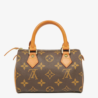 Louis Vuitton Nano Speedy Mini-Tasche aus Monogram Canvas