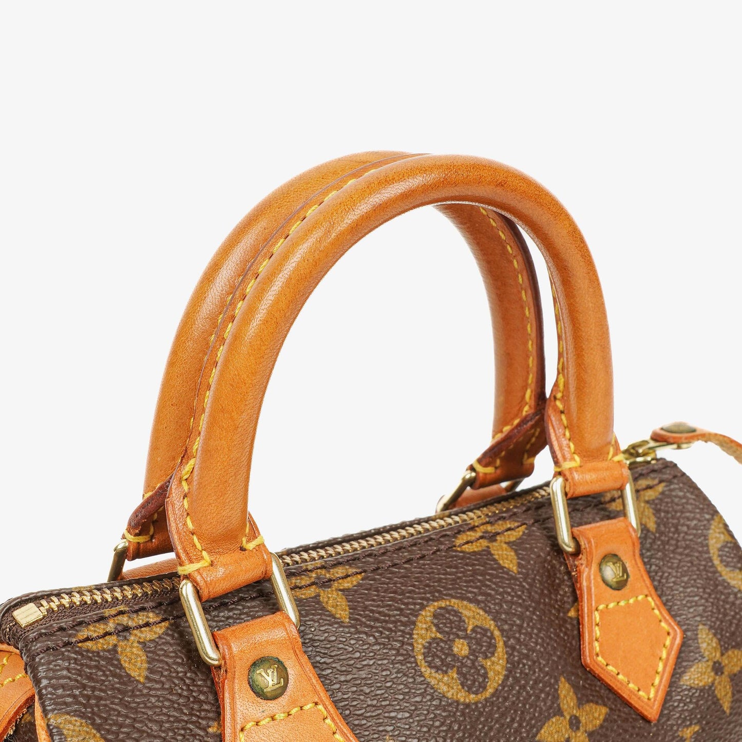 Louis Vuitton Nano Speedy Mini-Tasche aus Monogram Canvas
