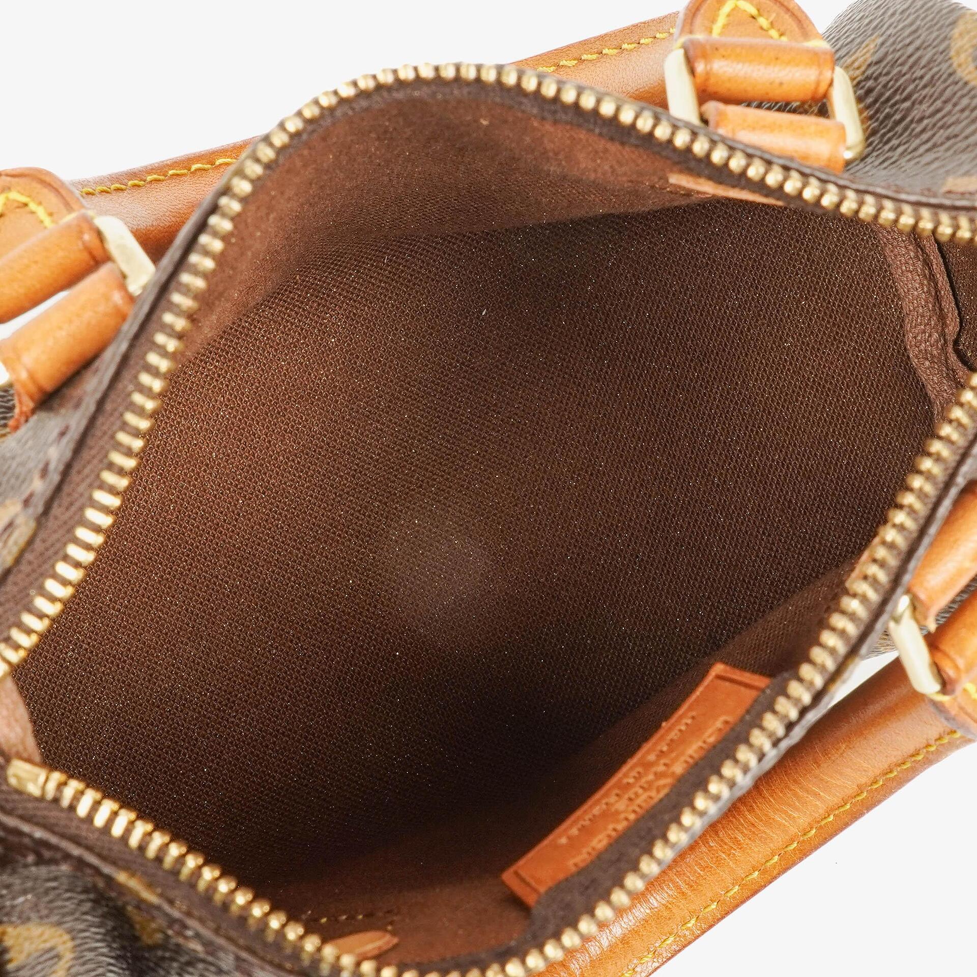 Louis Vuitton Nano Speedy Mini-Tasche aus Monogram Canvas