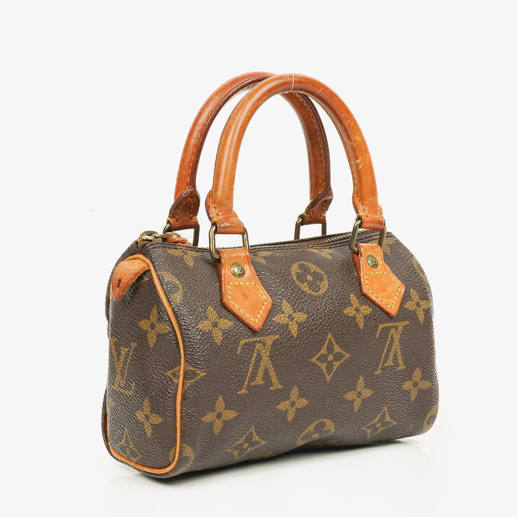 Louis Vuitton Nano Speedy Mini Tasche aus Monogram Canvas