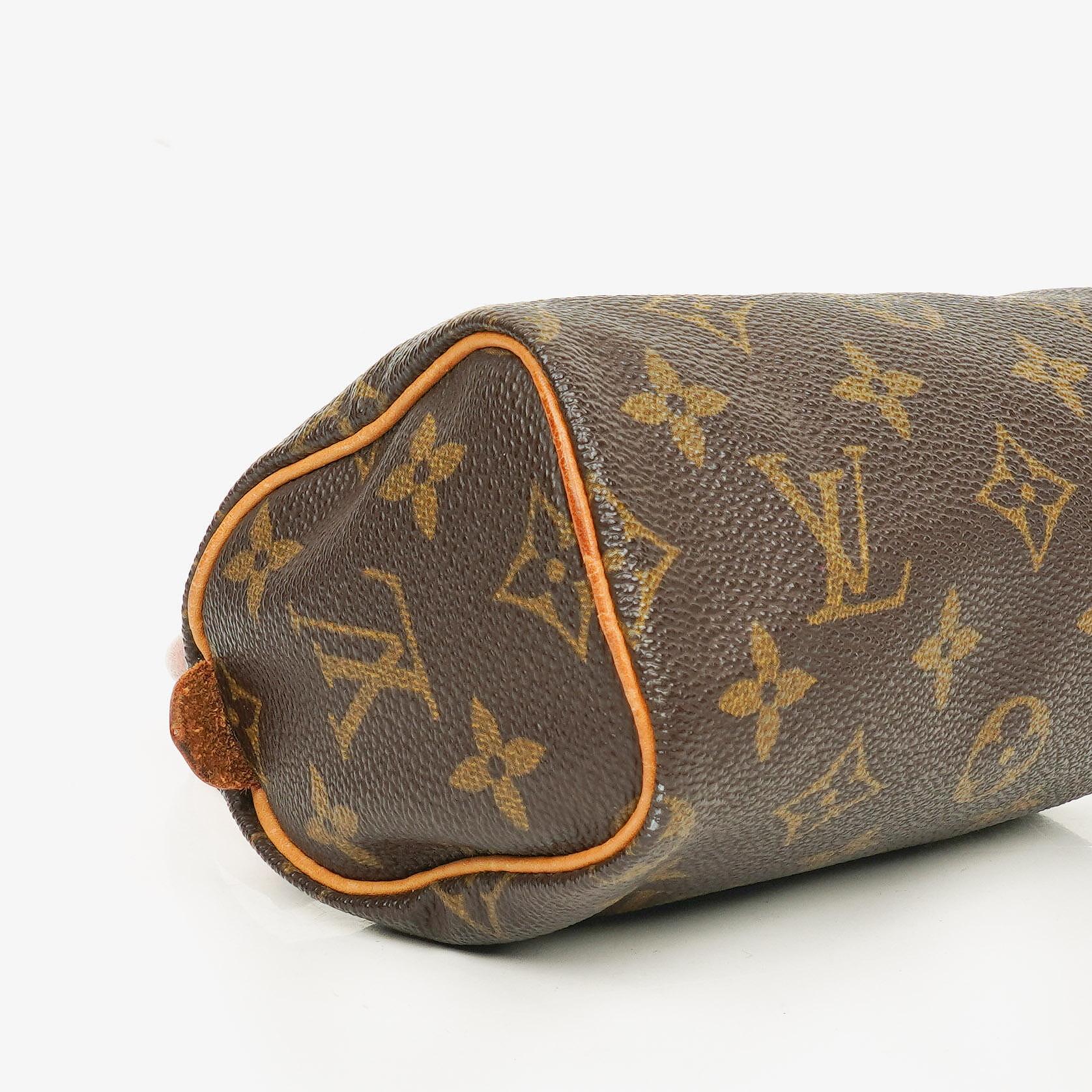 Louis Vuitton Nano Speedy Mini Tasche aus Monogram Canvas