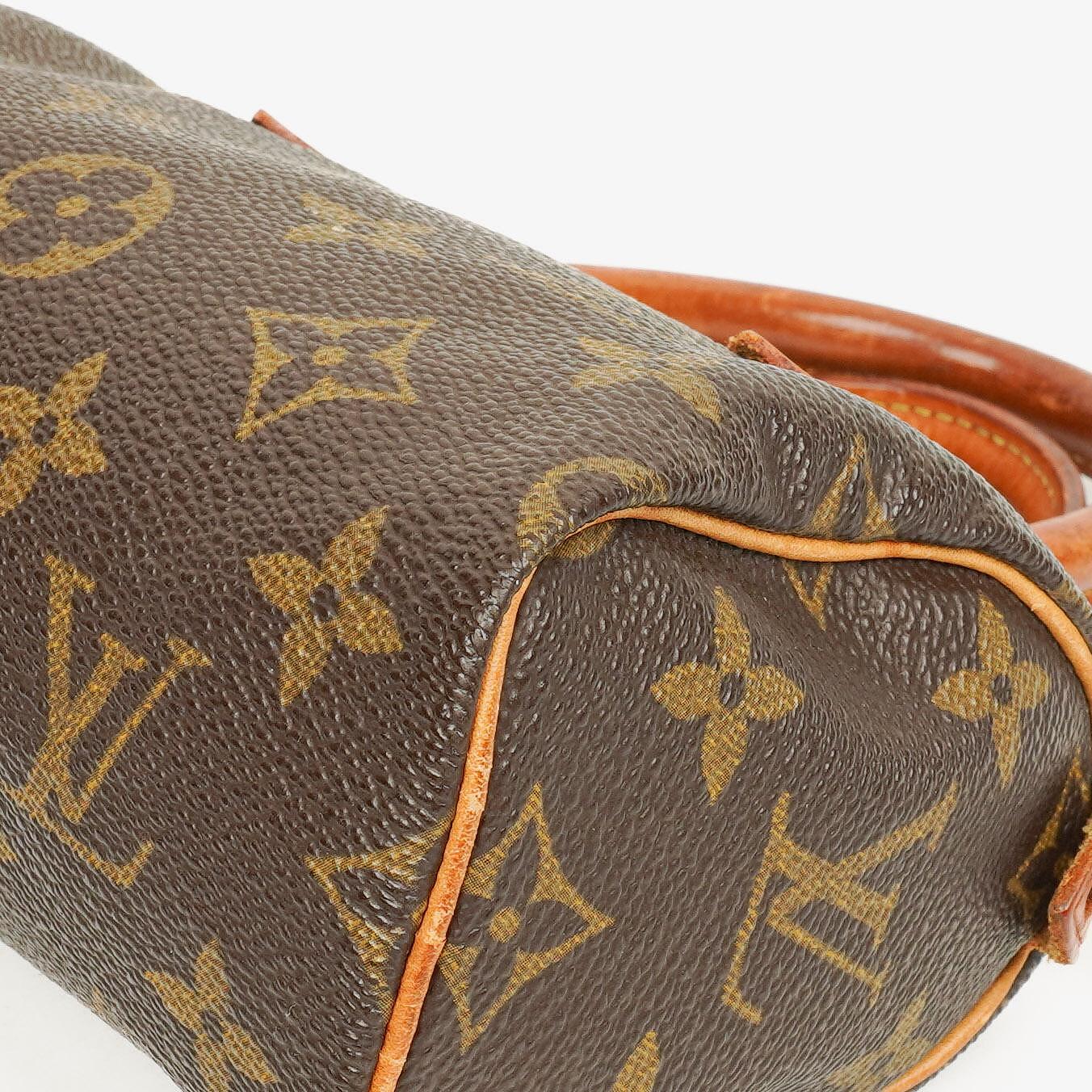 Louis Vuitton Nano Speedy Mini Tasche aus Monogram Canvas