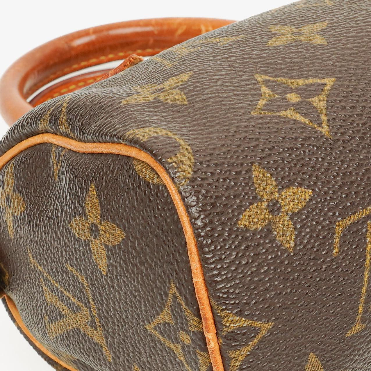 Louis Vuitton Nano Speedy Mini Tasche aus Monogram Canvas
