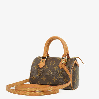 Louis Vuitton Nano Speedy Monogram Canvas Mini Tasche