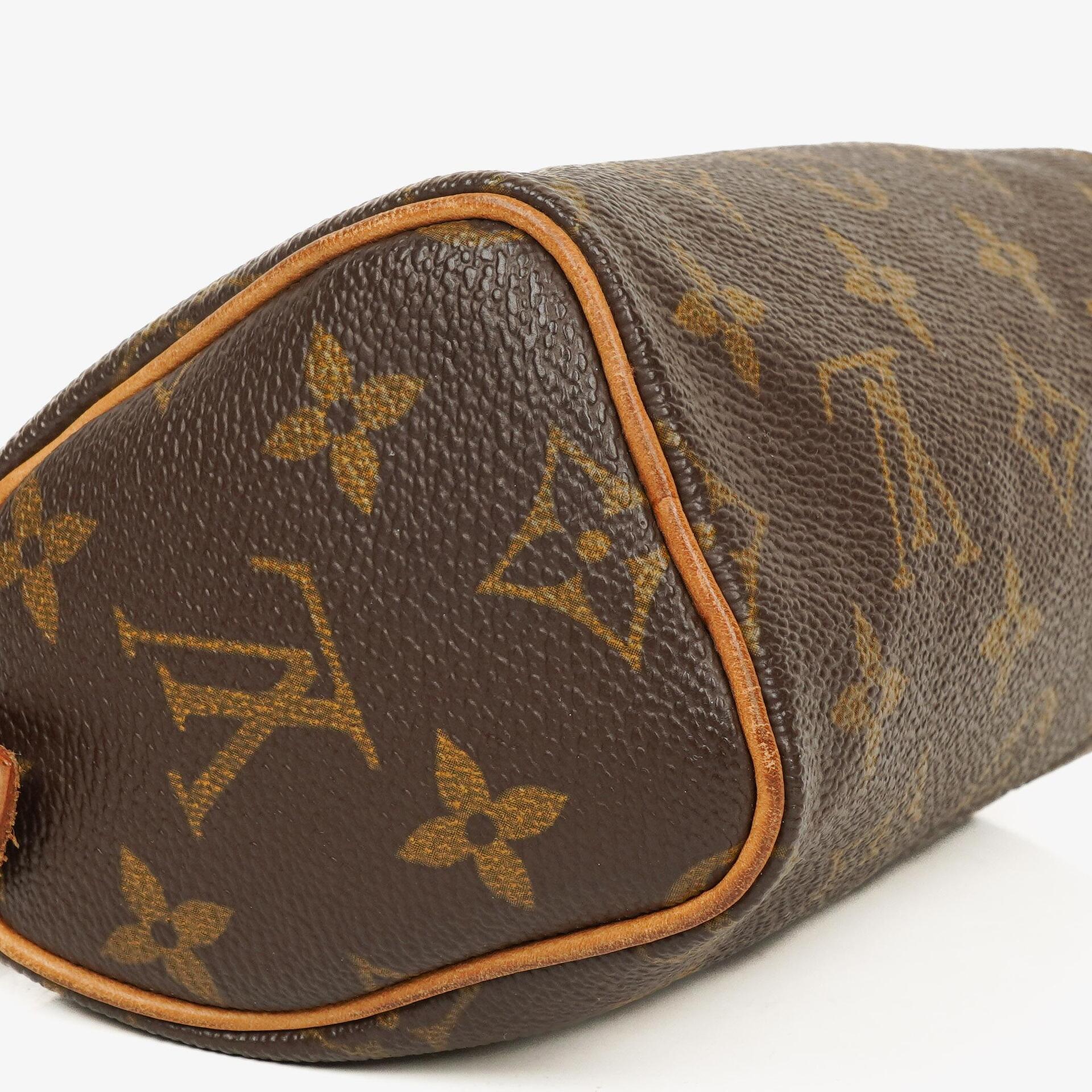 Louis Vuitton Nano Speedy Monogram Canvas Mini Tasche