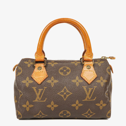Louis Vuitton Nano Speedy Mini-Tasche aus Monogram Canvas