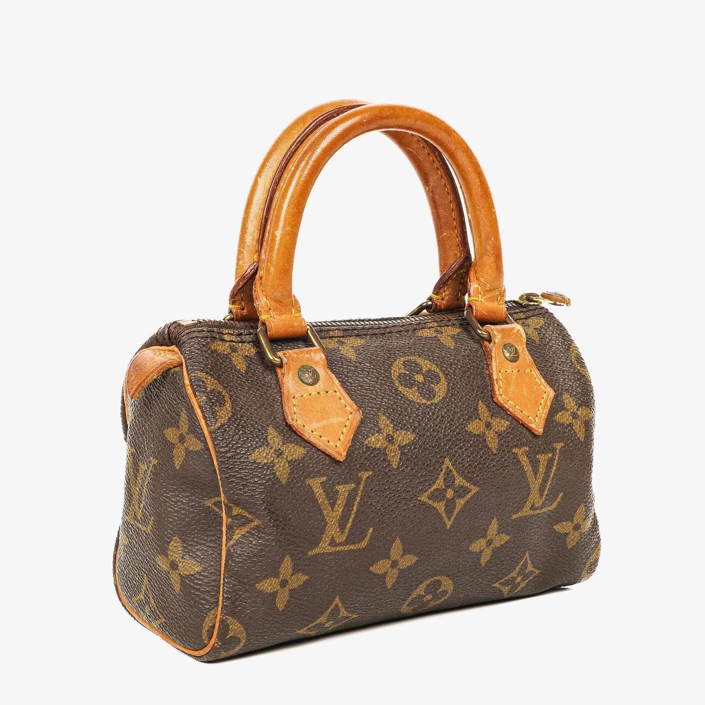 Louis Vuitton Nano Speedy Mini-Tasche aus Monogram Canvas