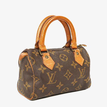 Louis Vuitton Nano Speedy Mini-Tasche aus Monogram Canvas