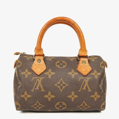 Louis Vuitton Nano Speedy Mini-Tasche aus Monogram Canvas
