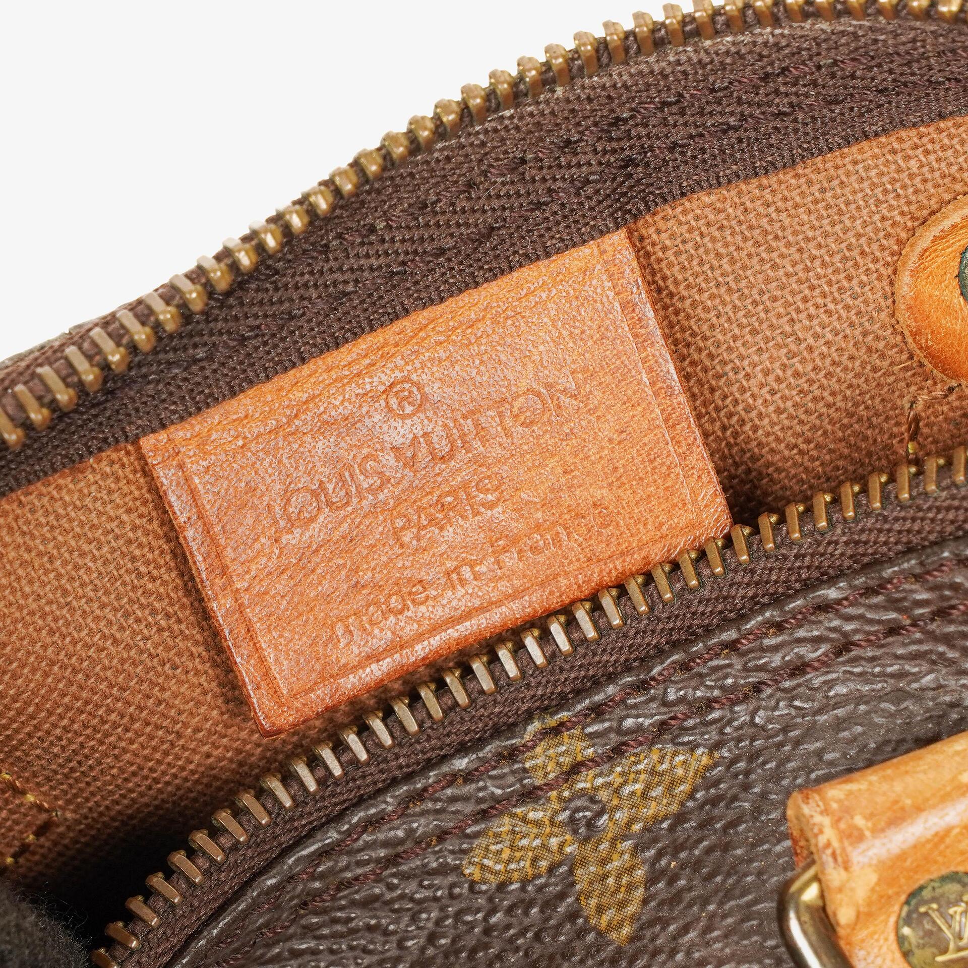 Louis Vuitton Nano Speedy Mini-Tasche aus Monogram Canvas