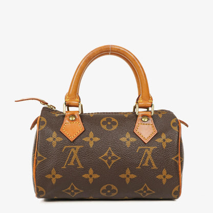 Louis Vuitton Nano Speedy Mini-Tasche aus Monogram Canvas