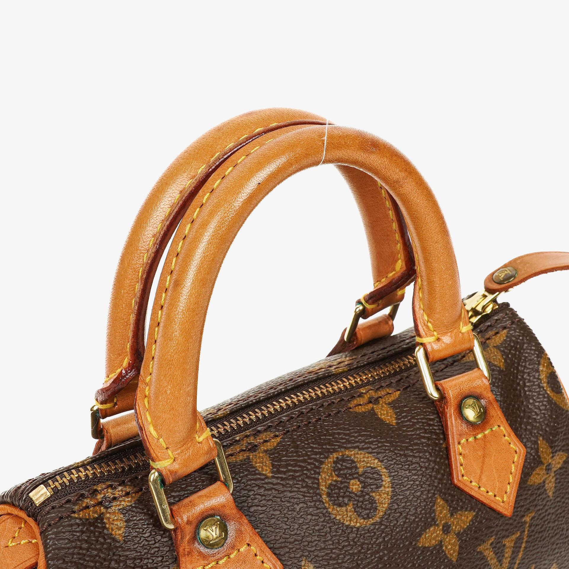 Louis Vuitton Nano Speedy Mini-Tasche aus Monogram Canvas