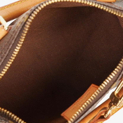 Louis Vuitton Nano Speedy Mini-Tasche aus Monogram Canvas