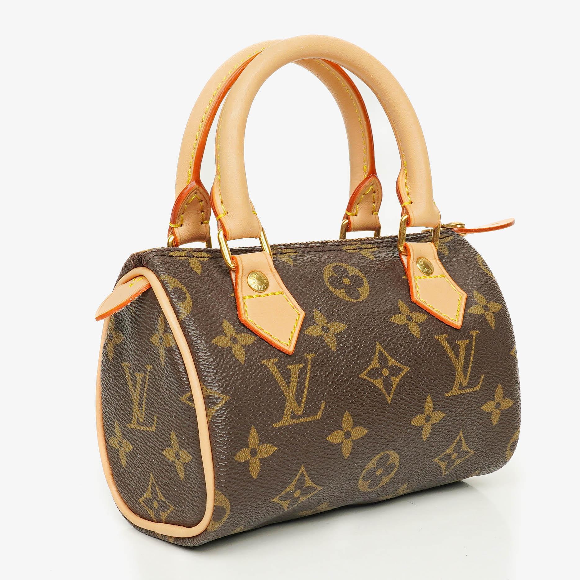 Louis Vuitton Nano Speedy Mini-Tasche aus Monogram Canvas