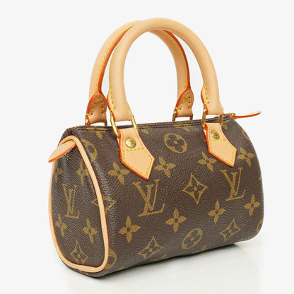 Louis Vuitton Nano Speedy Mini-Tasche aus Monogram Canvas