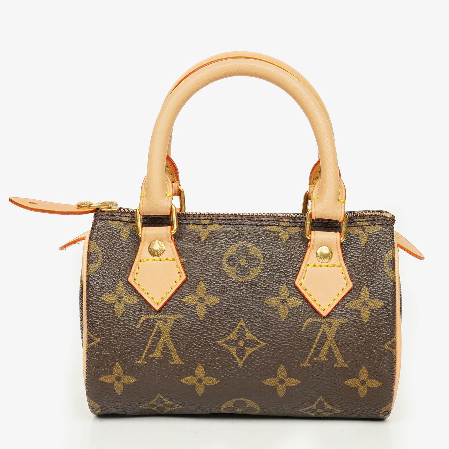 Louis Vuitton Nano Speedy Mini-Tasche aus Monogram Canvas