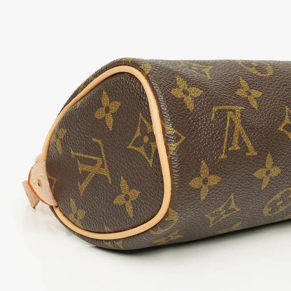 Louis Vuitton Nano Speedy Mini-Tasche aus Monogram Canvas