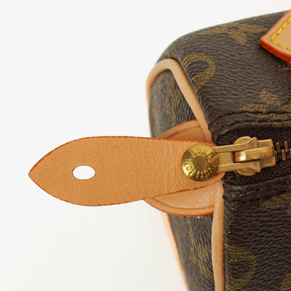 Louis Vuitton Nano Speedy Mini-Tasche aus Monogram Canvas