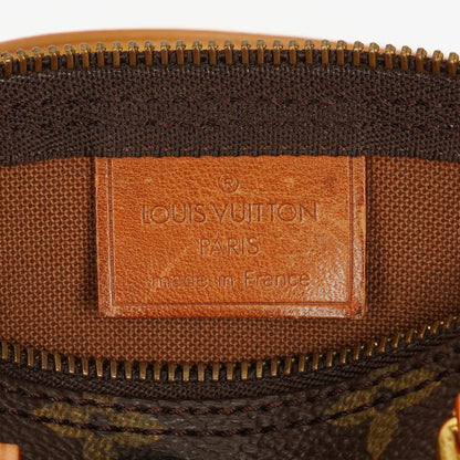 Louis Vuitton Nano Speedy Mini-Tasche aus Monogram Canvas