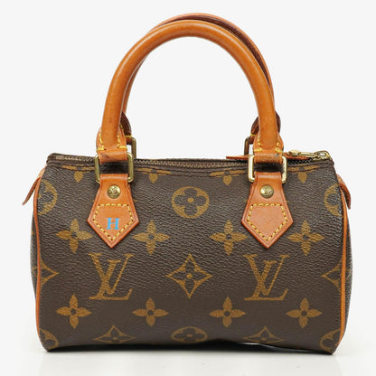 Louis Vuitton Nano Speedy Mini-Tasche aus Monogram Canvas