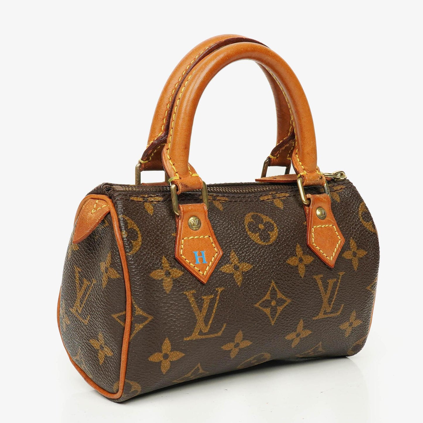Louis Vuitton Nano Speedy Mini-Tasche aus Monogram Canvas