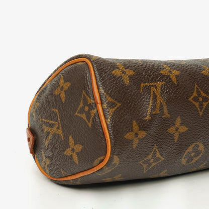 Louis Vuitton Nano Speedy Mini-Tasche aus Monogram Canvas