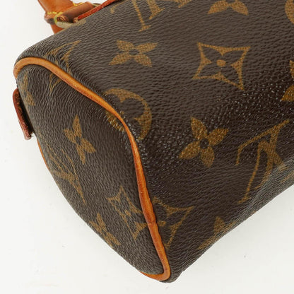 Louis Vuitton Nano Speedy Mini-Tasche aus Monogram Canvas