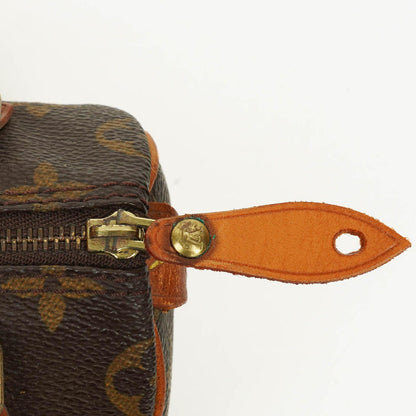 Louis Vuitton Nano Speedy Mini-Tasche aus Monogram Canvas