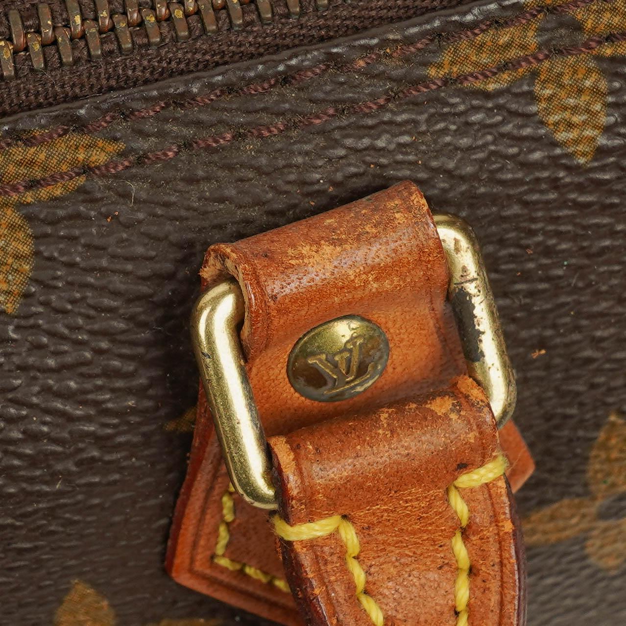 Louis Vuitton Nano Speedy Mini-Tasche aus Monogram Canvas