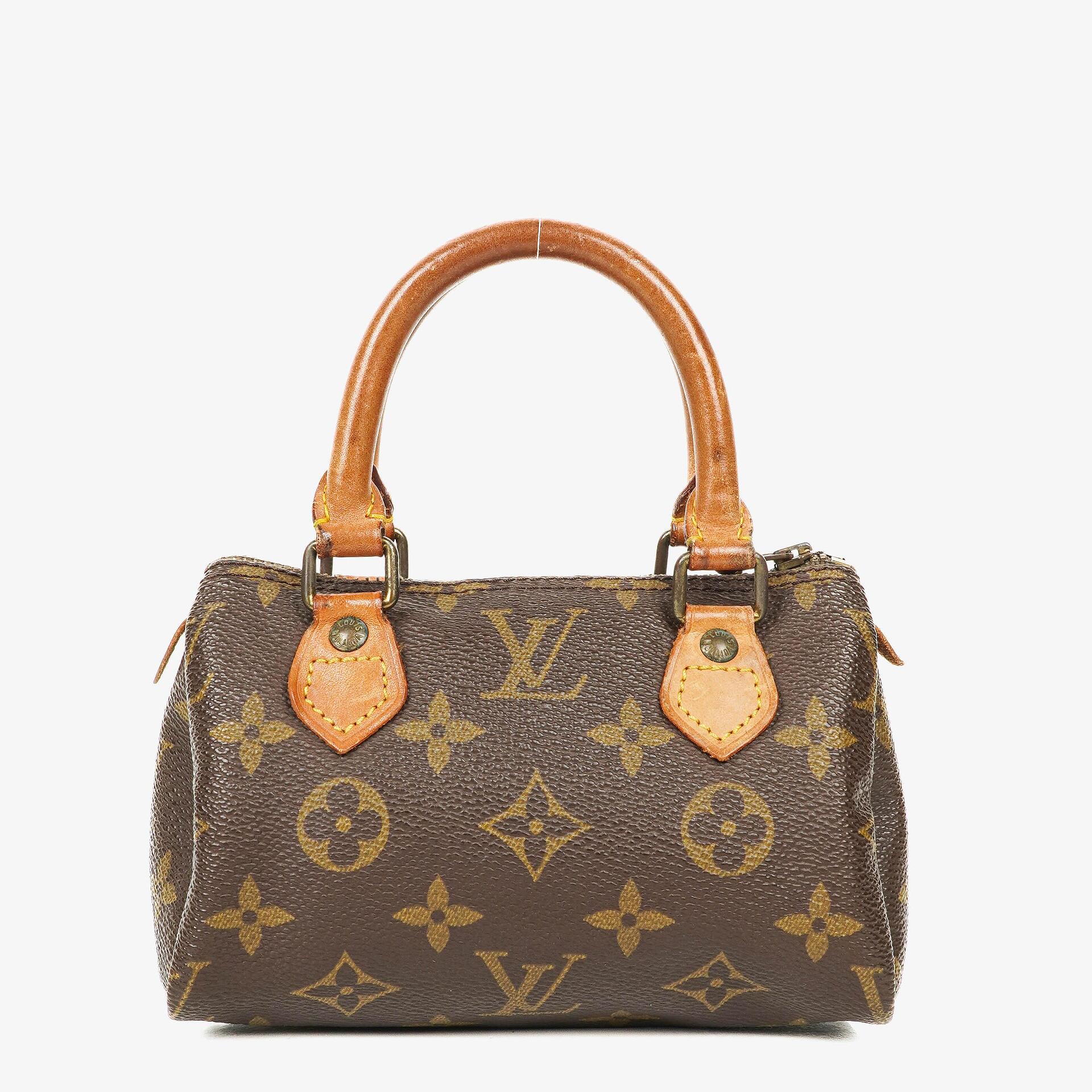 Louis Vuitton Nano Speedy Mini-Tasche aus Monogram Canvas