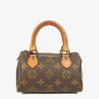 Louis Vuitton Nano Speedy Mini-Tasche aus Monogram Canvas