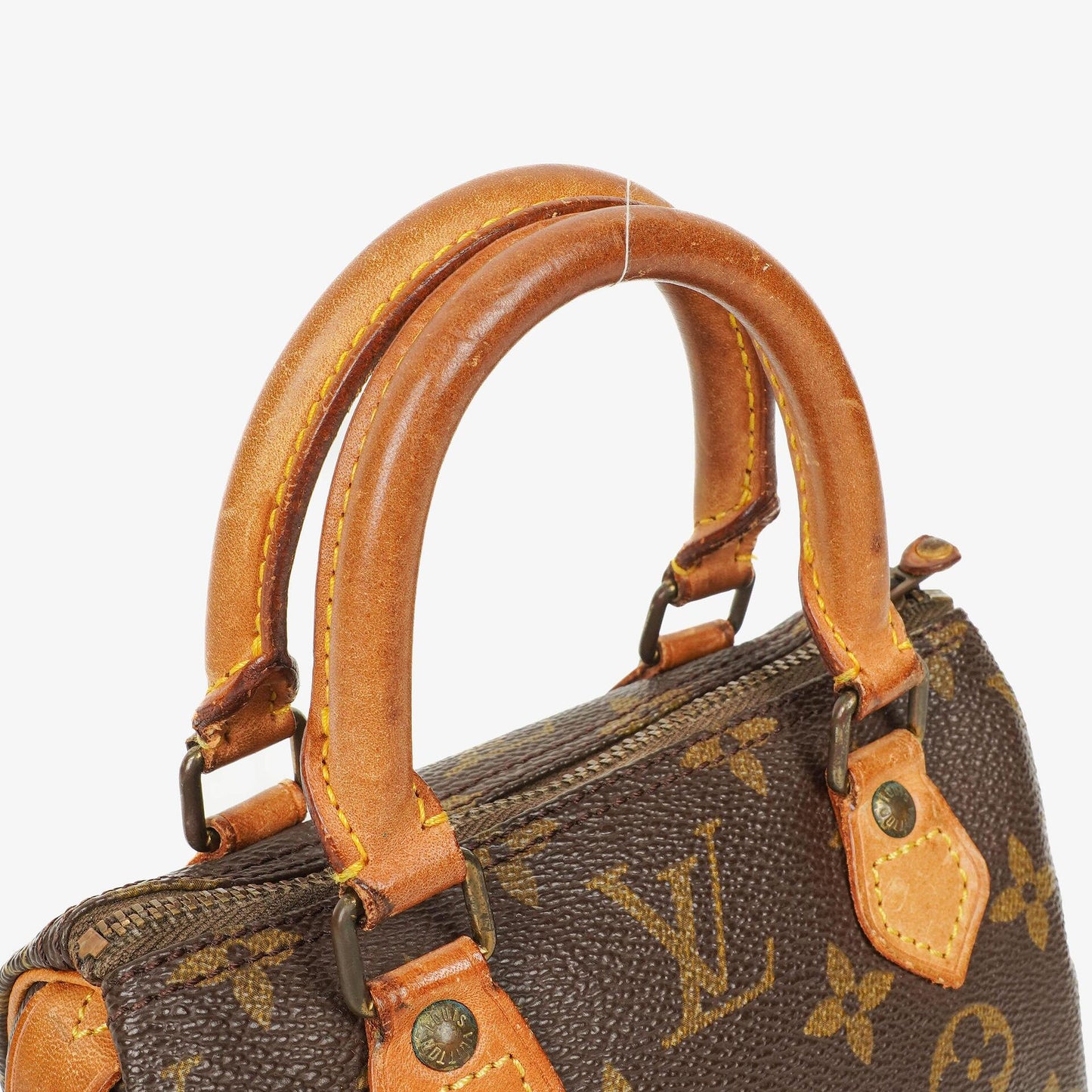 Louis Vuitton Nano Speedy Mini-Tasche aus Monogram Canvas