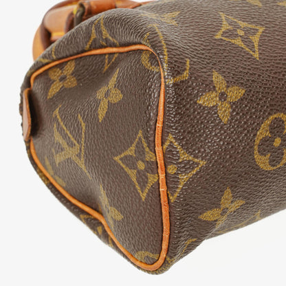 Louis Vuitton Nano Speedy Mini-Tasche aus Monogram Canvas