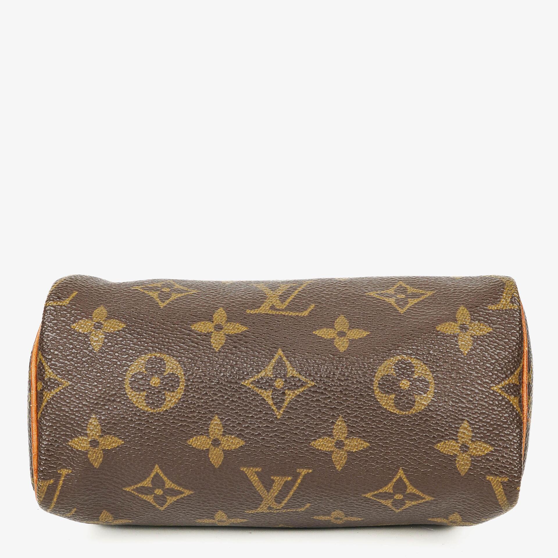 Louis Vuitton Nano Speedy Mini-Tasche aus Monogram Canvas
