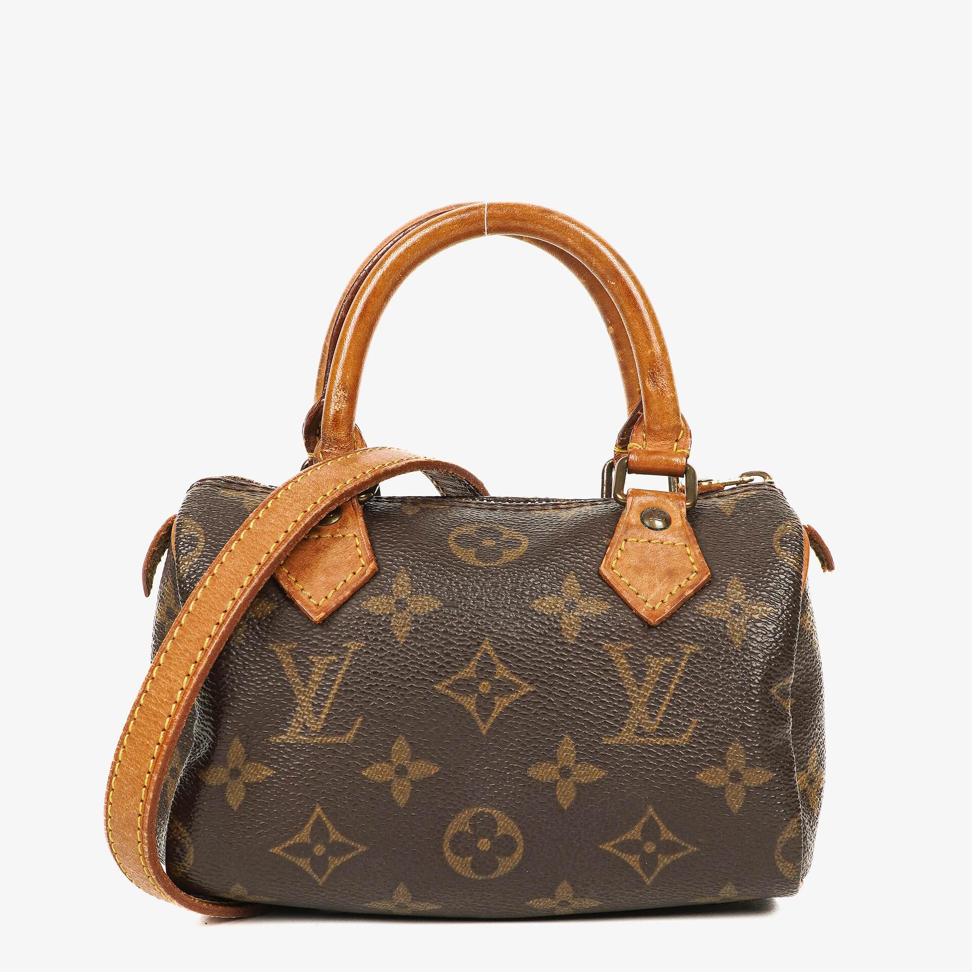 Louis Vuitton Nano Speedy Mini Tasche aus Monogram Canvas