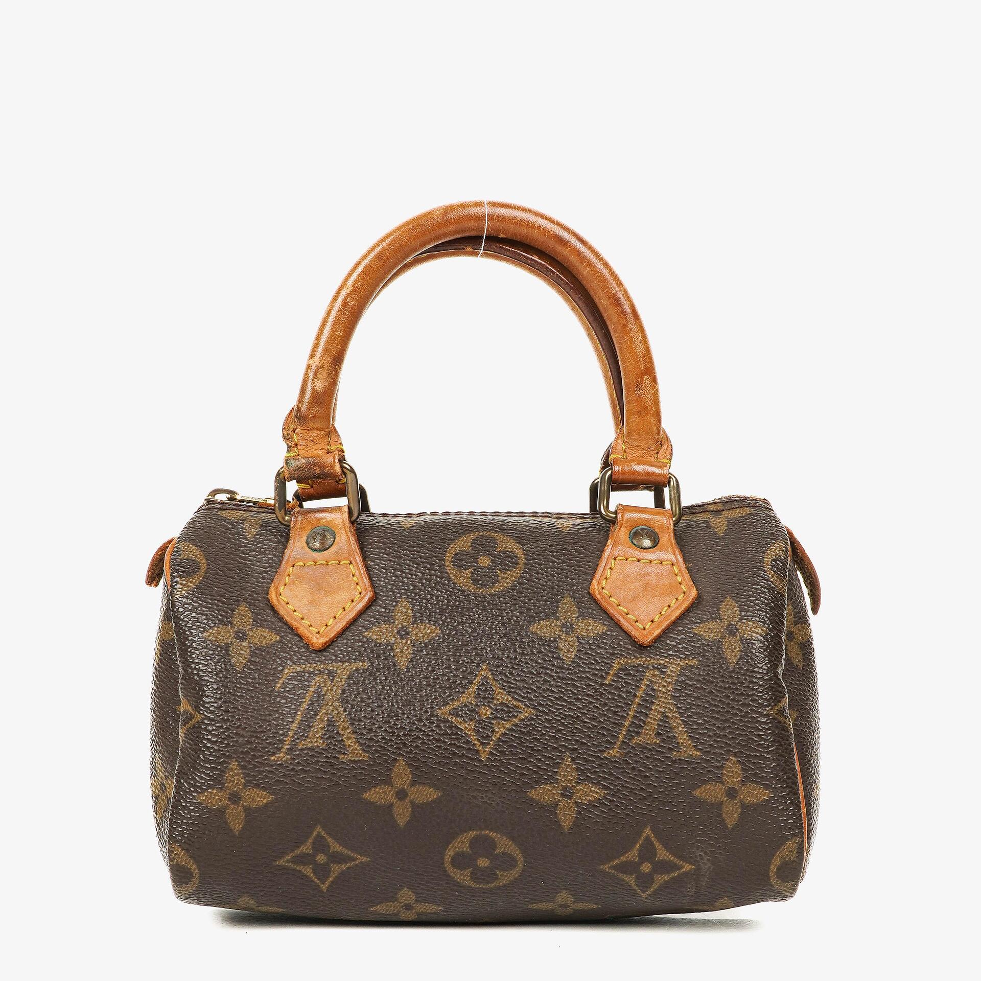 Louis Vuitton Nano Speedy Mini Tasche aus Monogram Canvas