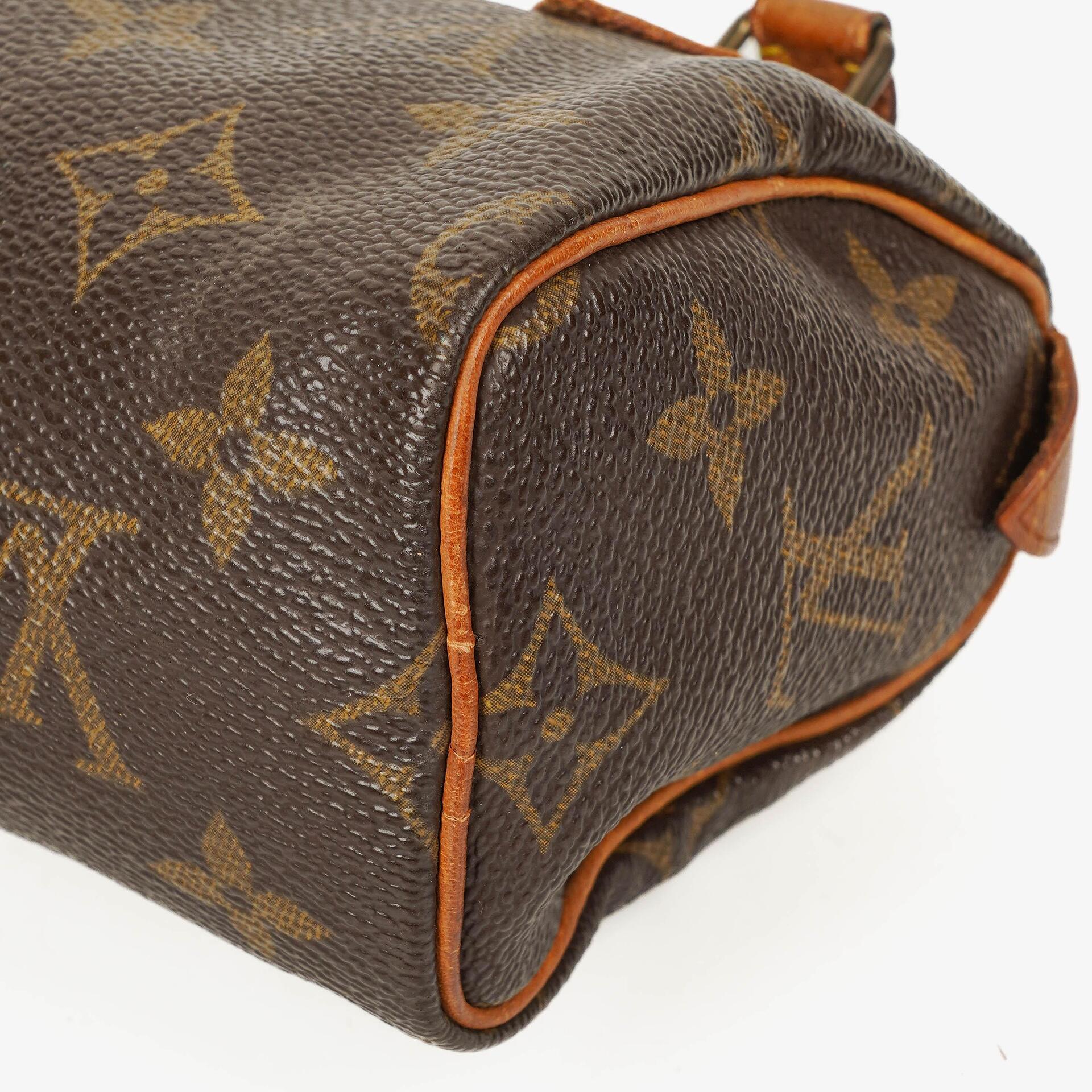 Louis Vuitton Nano Speedy Mini Tasche aus Monogram Canvas