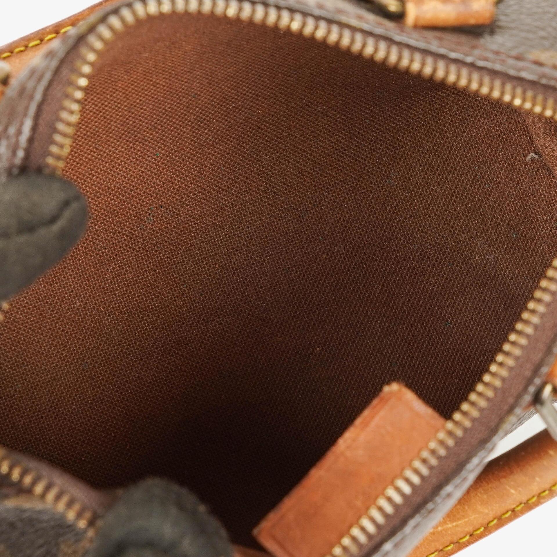 Louis Vuitton Nano Speedy Mini Tasche aus Monogram Canvas