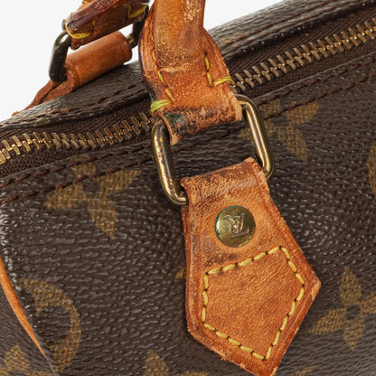 Louis Vuitton Nano Speedy Mini Tasche aus Monogram Canvas