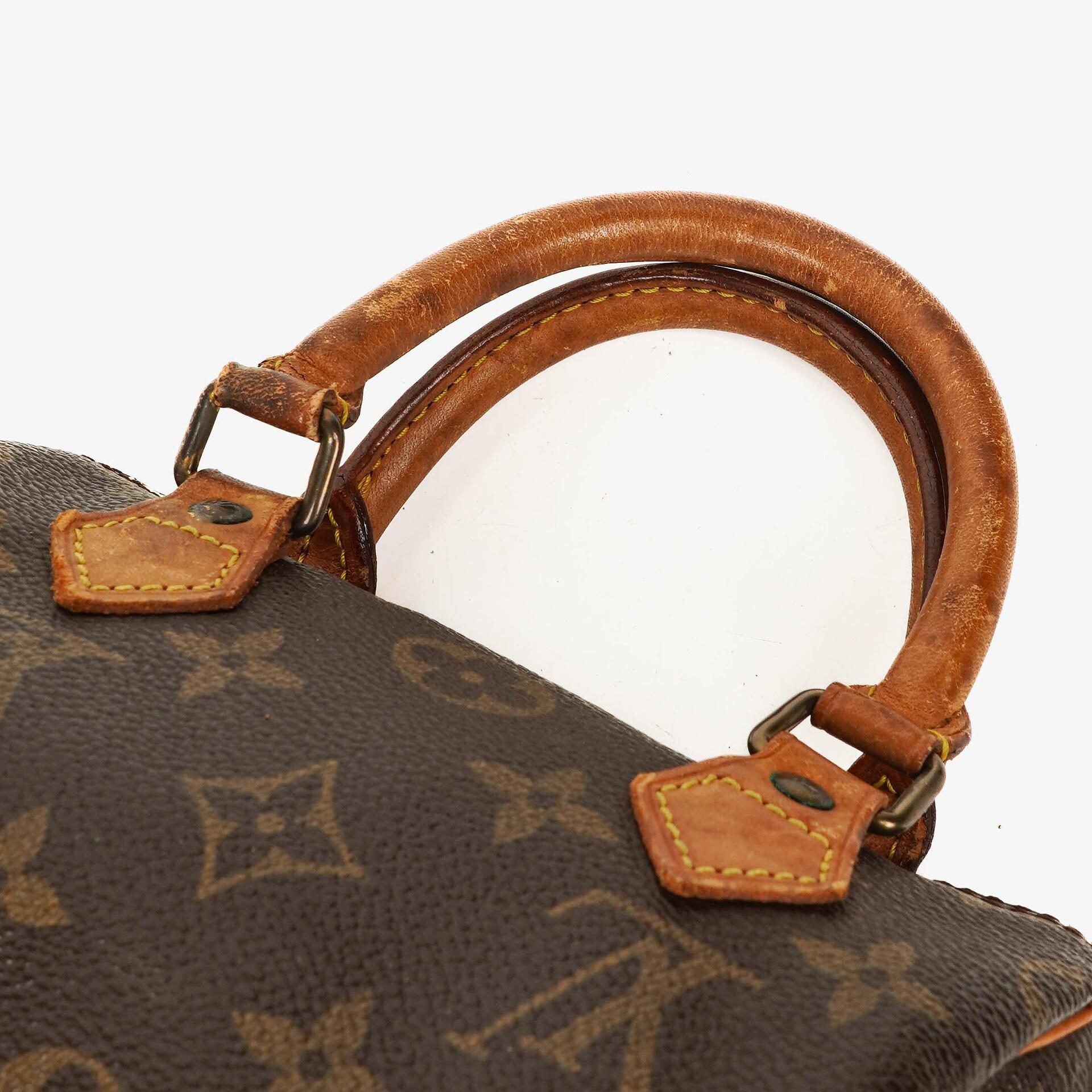 Louis Vuitton Nano Speedy Mini Tasche aus Monogram Canvas