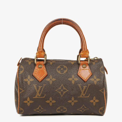 Louis Vuitton Nano Speedy Mini-Tasche aus Monogram Canvas