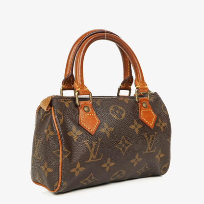 Louis Vuitton Nano Speedy Mini-Tasche aus Monogram Canvas