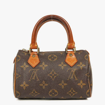 Louis Vuitton Nano Speedy Mini-Tasche aus Monogram Canvas